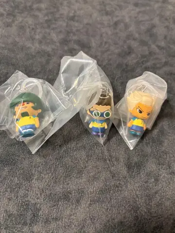 이나즈마 일레븐 메지루시 액세서리 3종 카베야마 헤이고로, 키도 유우토, 고엔지 슈야
