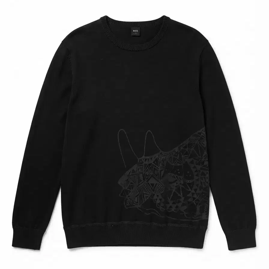 BOSS X MEISSEN 맨투맨 블랙 XXL