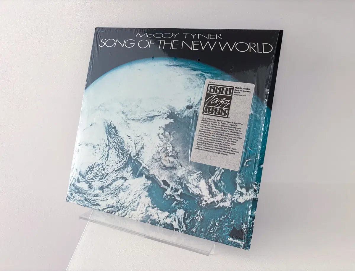 Song Of The New World 맥코이 타이너 LP 레코드 McCoy Tyner OJC 오리지널 재즈 클래식