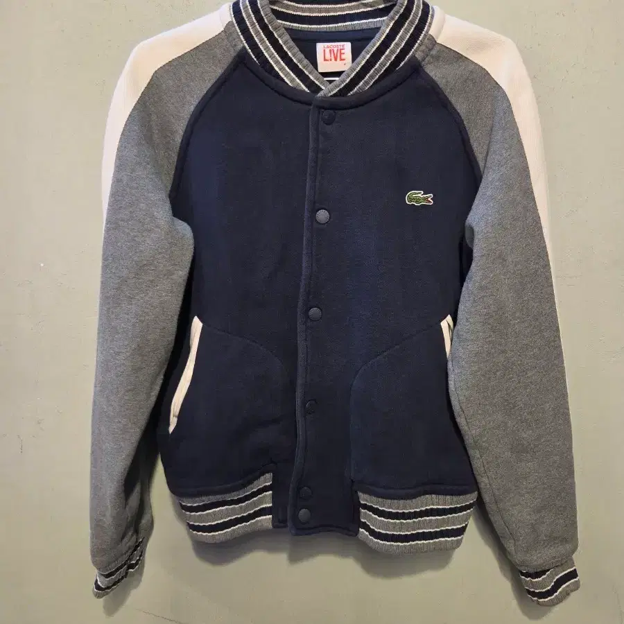 라코스테 정품 블루종자켓