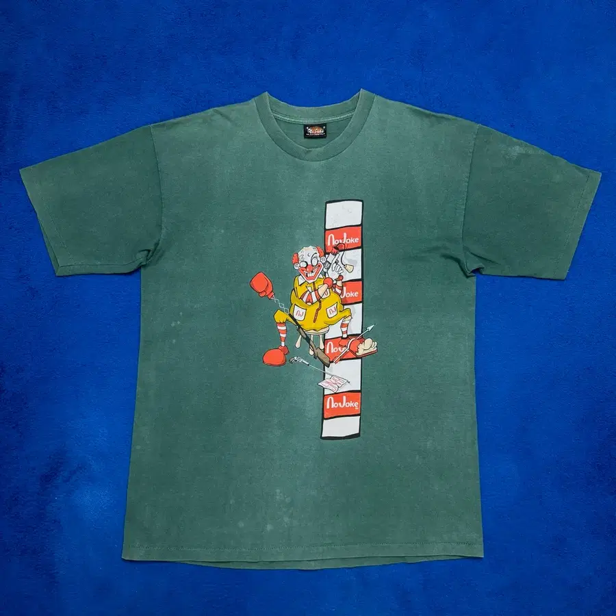 90s no joke 90년대 노 조크 맥도날드 오마주 반팔티F