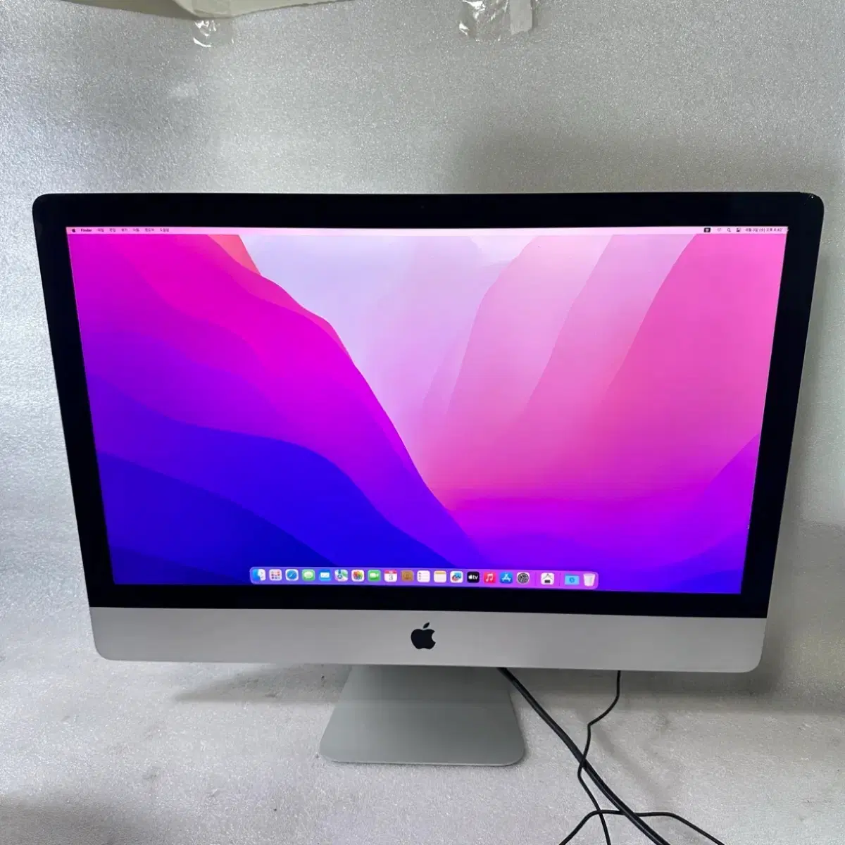 2017 i7 16G 1TB 27인치 5K 라데온 580 아이맥