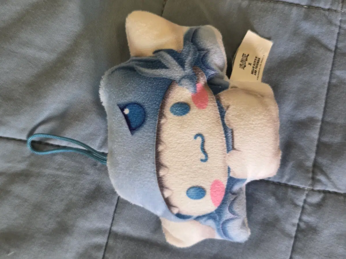 푸른 눈의 백룡 시나모롤 해피밀 프린트인형