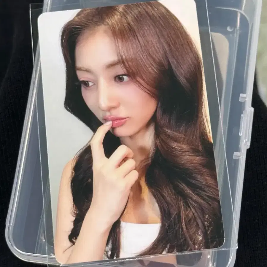 트와이스 팝업 스탬프 미션 포토카드 지효