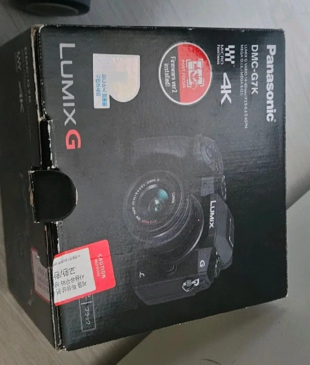 파나소닉 루믹스 DMC-G7 4K 미러리스 카메라 + 렌즈