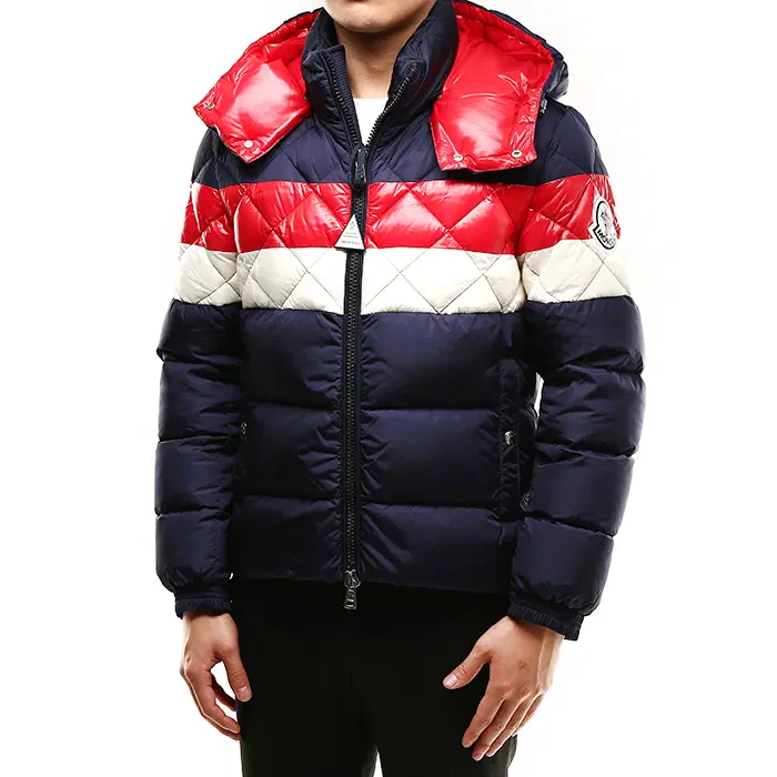 몽클레어 JANVRY 로고 후드 패딩 점퍼 4193485 54155 764