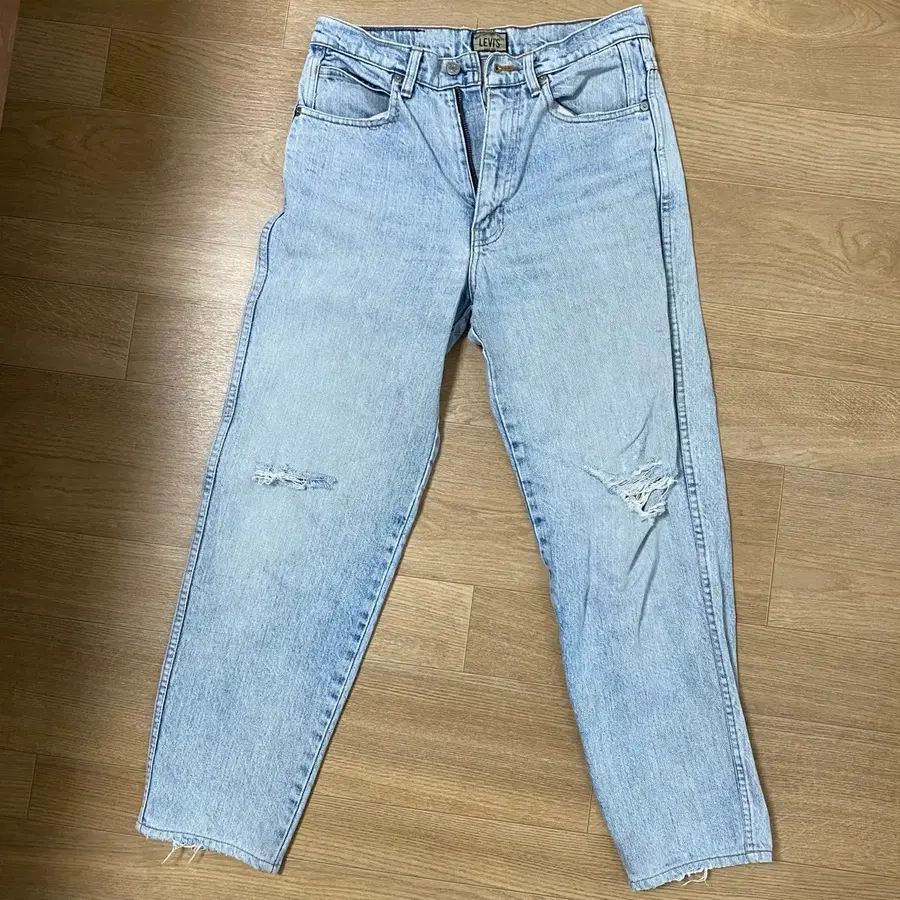 90s 리바이스 637 일본생산 실버탭