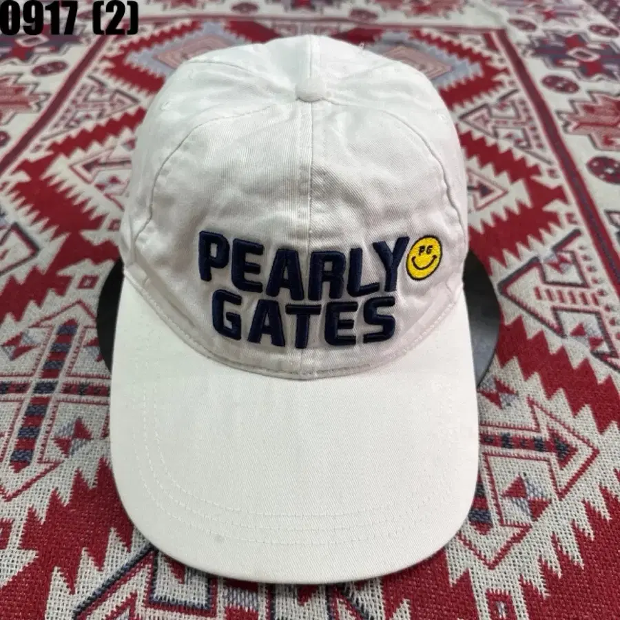 Pearly Gates 볼캡 흰색 0917