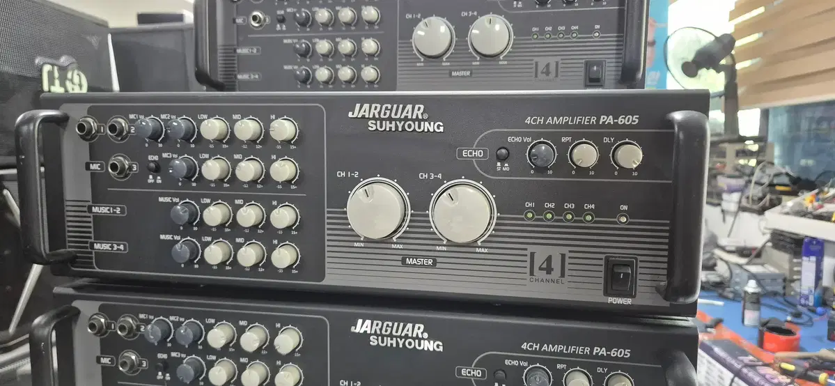 쟈가 PA-605 앰프 판매합니다. 680W 국산