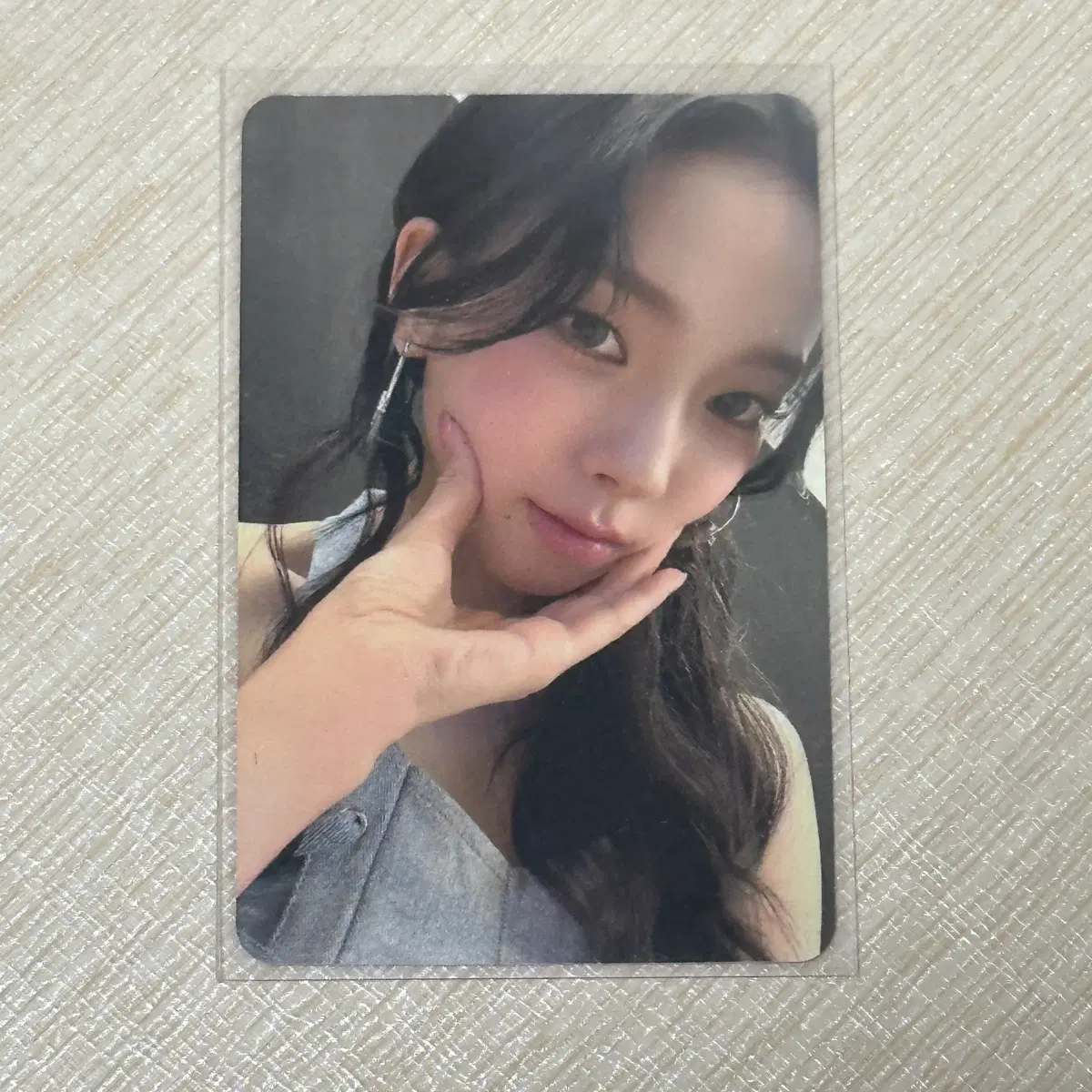 에스파 카리나 리치맨 포카 포토카드 예판 특전 럭드