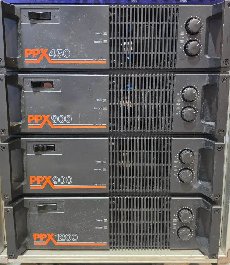 PPX 450, 900, 1200 파워앰프