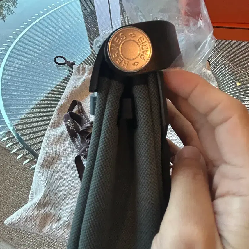에르메스 Hermes 미니 에르백 집 20 망그로브 누아 K각인 신상 사진 4