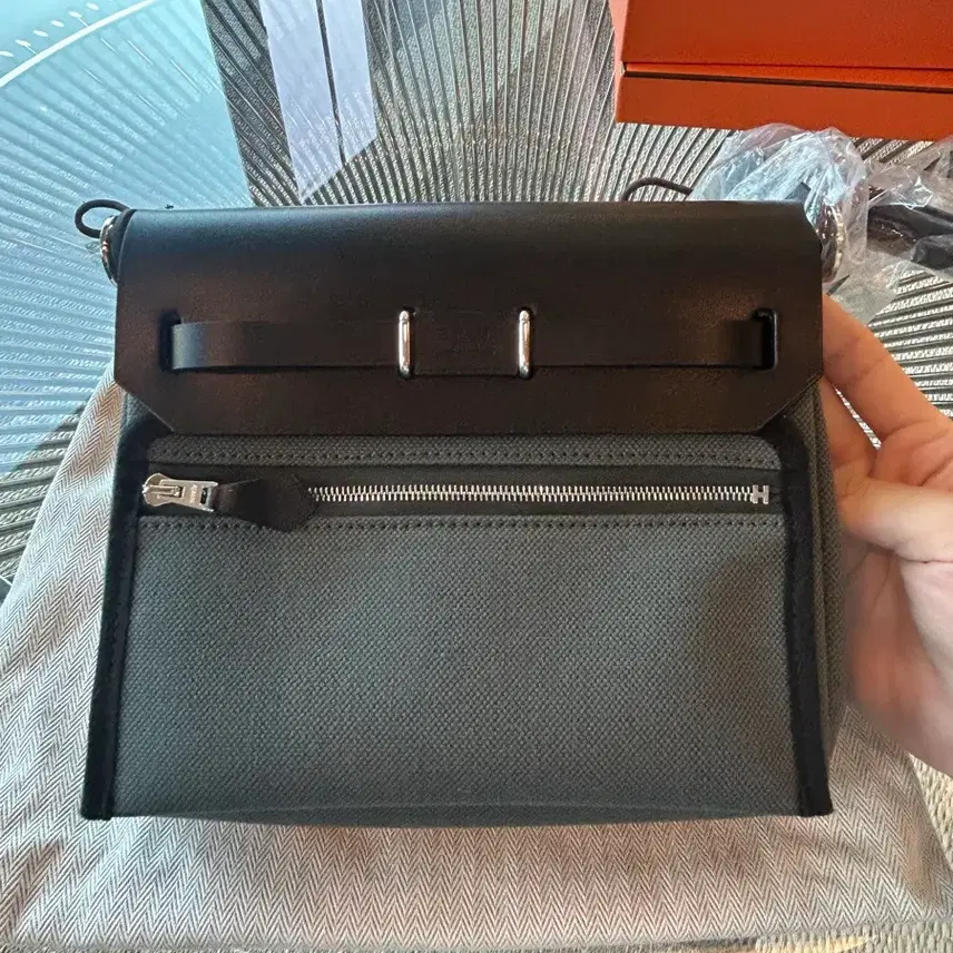 에르메스 Hermes 미니 에르백 집 20 망그로브 누아 K각인 신상 사진 5