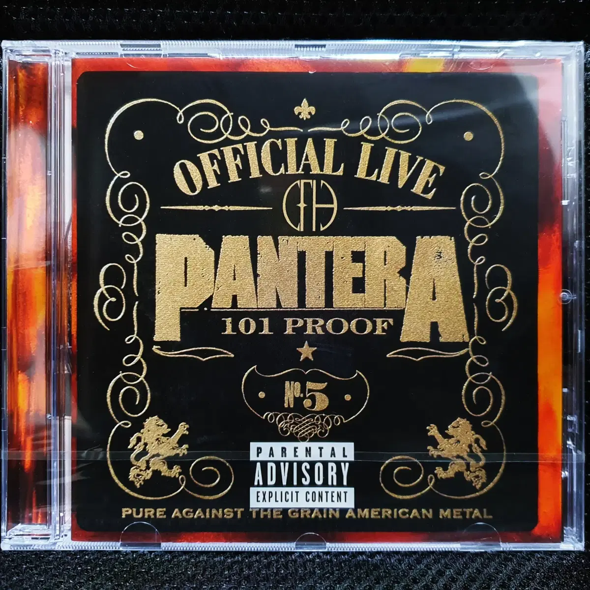 판테라 PANTERA OFFICIAL LIVE: 101 PROOF CD 독일반 미개봉 신품
