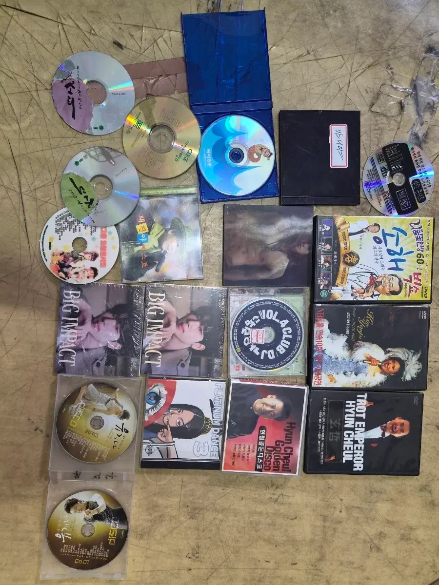 CD.DVD 18장 일괄