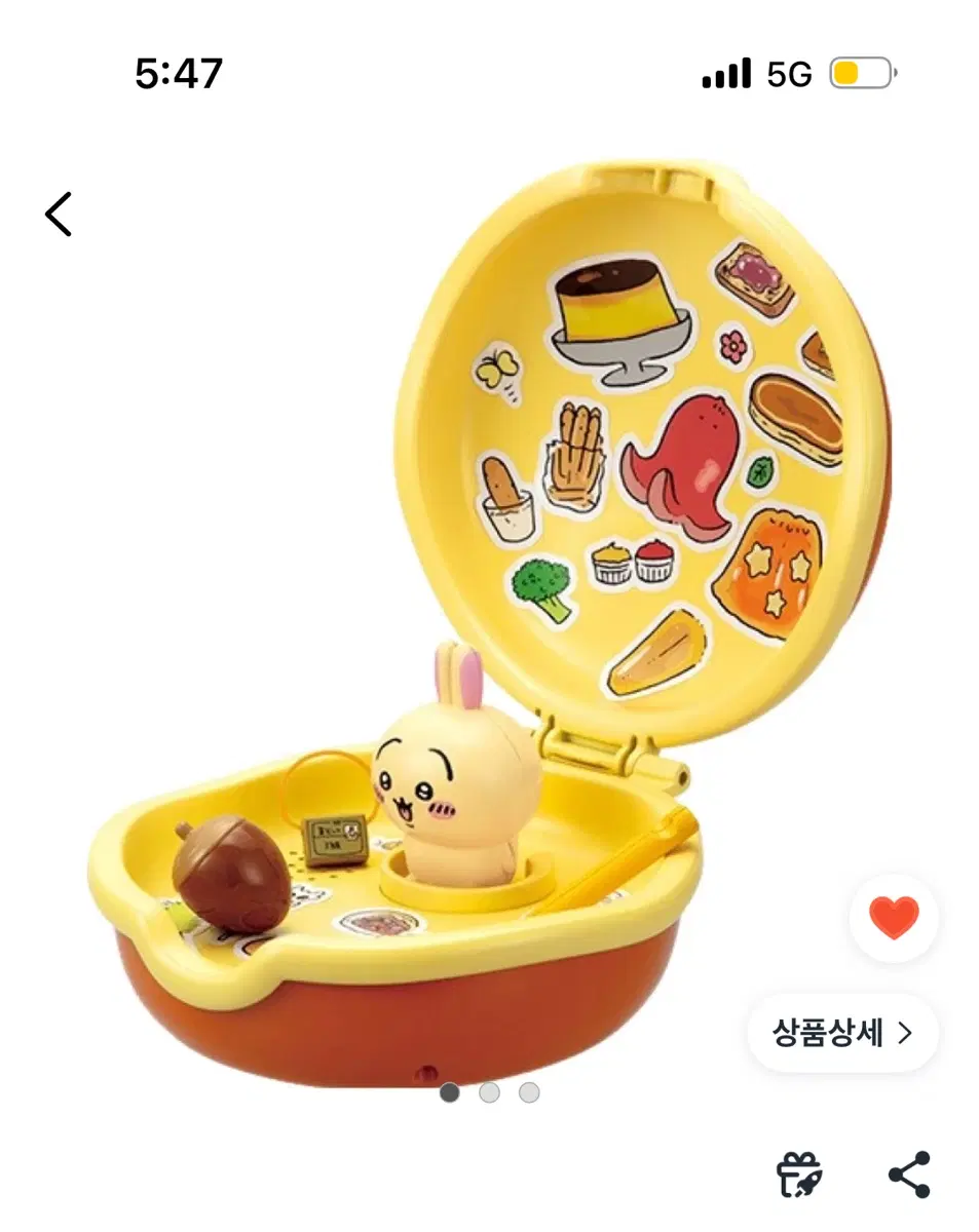 치이카와 우사기 도라야끼 침대 피규어 미개봉