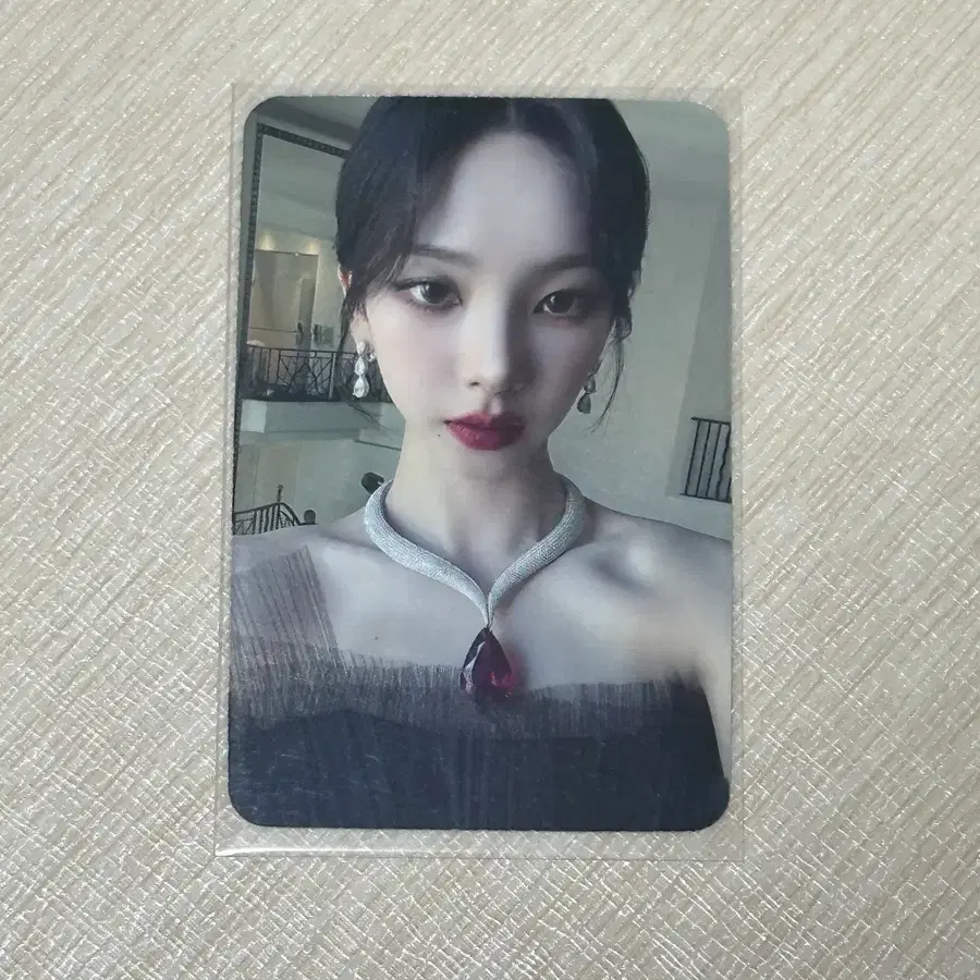 에스파 카리나 스파이시 마이월드 포카 포토카드 예판 특전 럭드