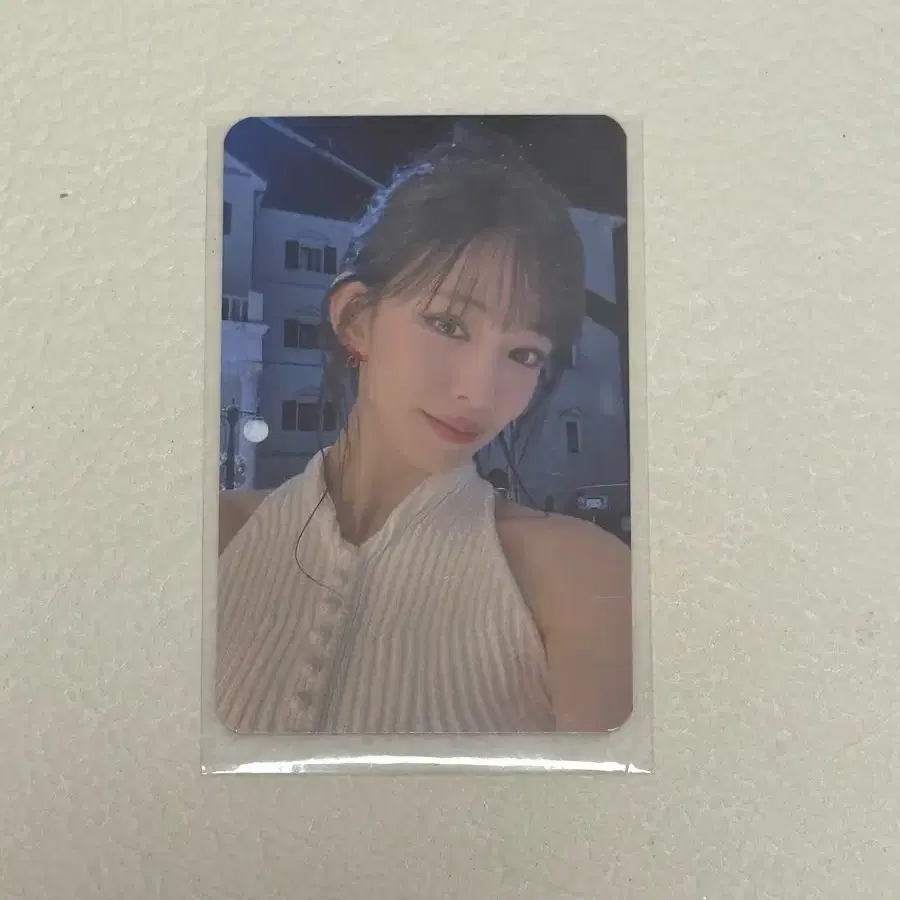 프로미스나인 이채영 하얀그리움 공개방송 공방 포토카드