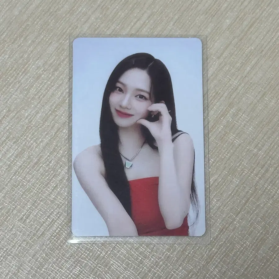 에스파 카리나 synk 포카 포토카드 예판 특전 럭드