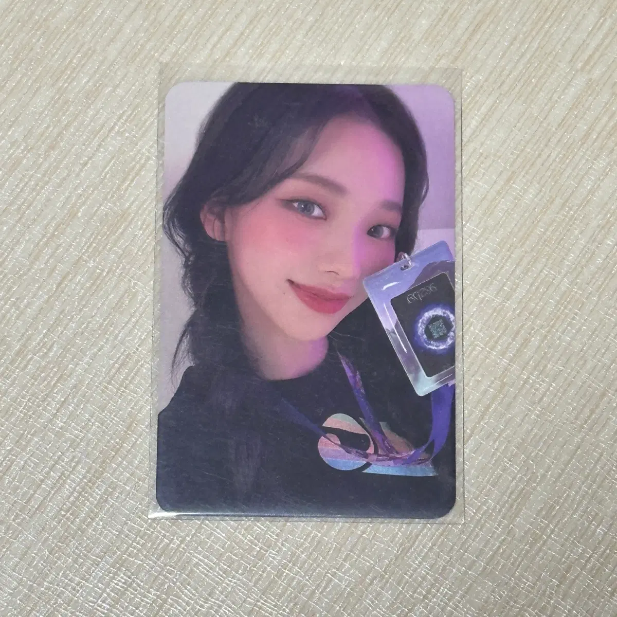에스파 카리나 에버랜드 포카 포토카드 예판 특전 럭드
