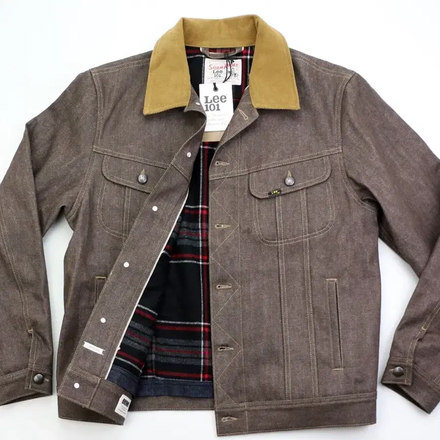 LEE101 storm rider brown made in italy
