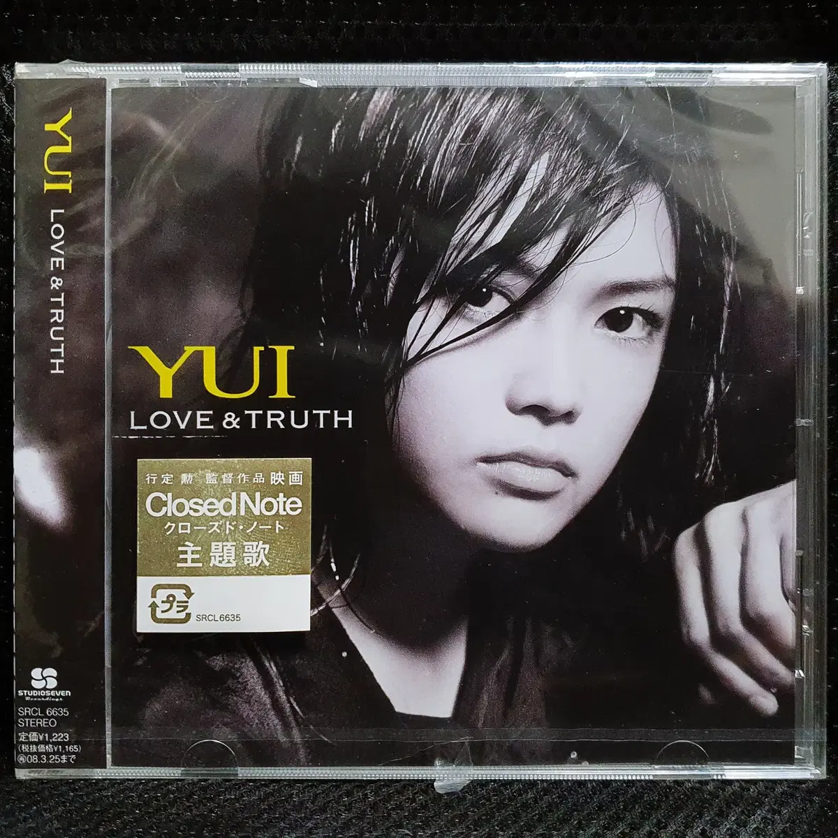 유이 YUI LOVE & TRUTH CD 미개봉 신품