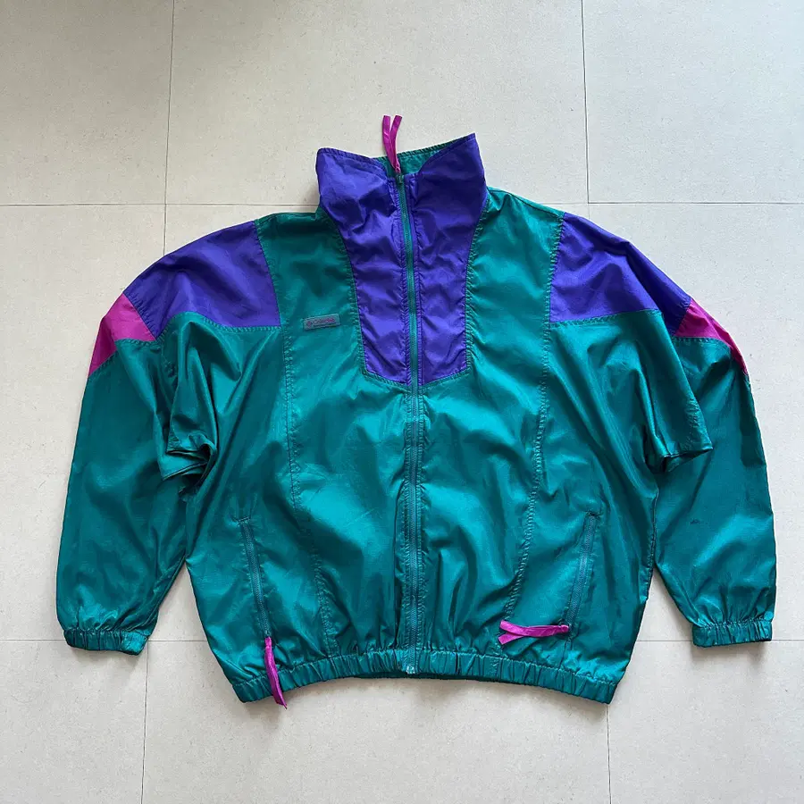 90s 컬럼비아 Radial Sleeve 바람막이 자켓 L