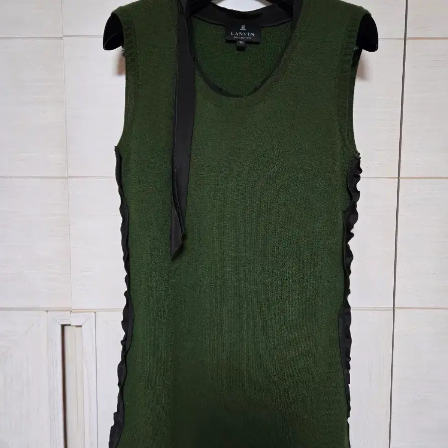LANVIN COLLECTION 모100% 민소매 (90)