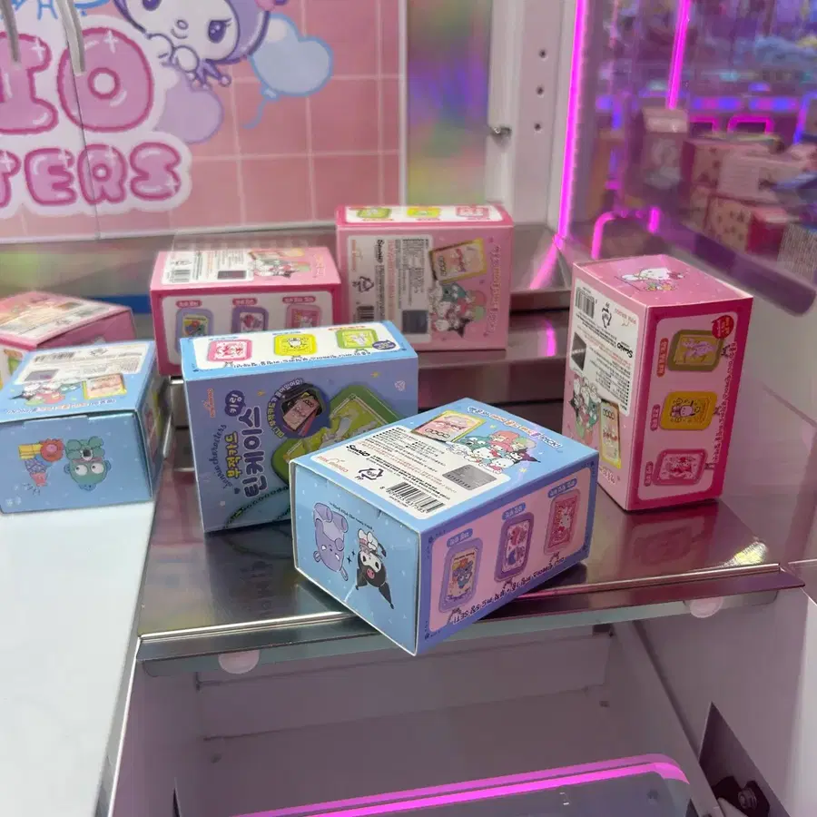 산리오 부적카드 틴케이스 키링