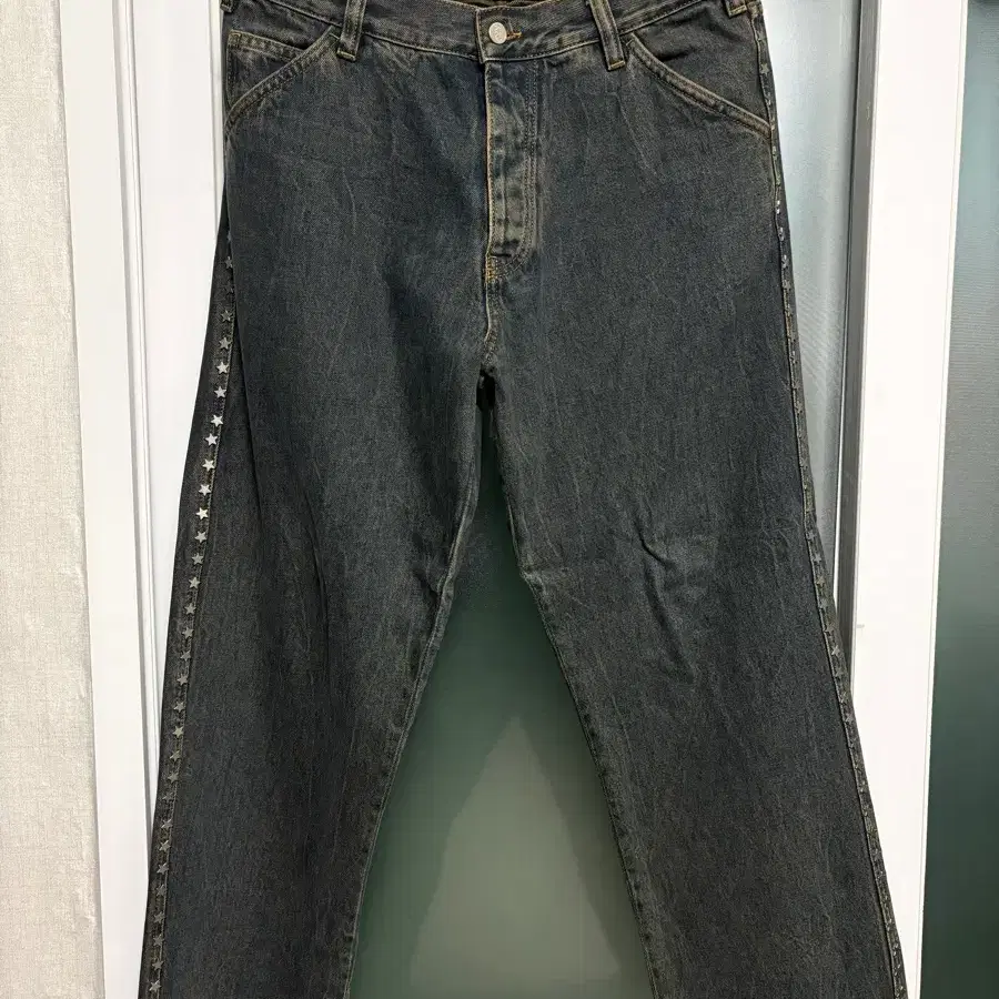 투제이스 X 자라 웨스턴 데님 팬츠 twojeys X zara pants