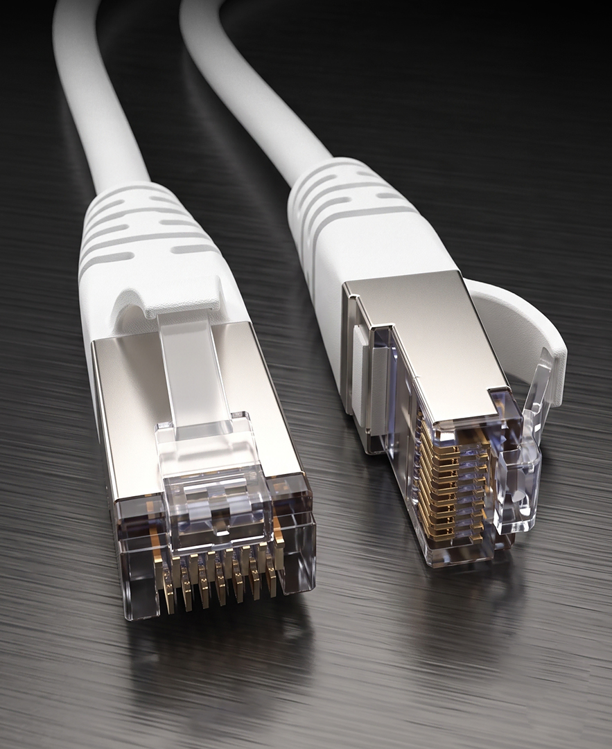 [도매가]PANDUIT 팬듀이트 CAT.6 SFTP 쉴드 기가 랜 케이블 순동 인터넷 연결 선 26AWG 그레이 3M