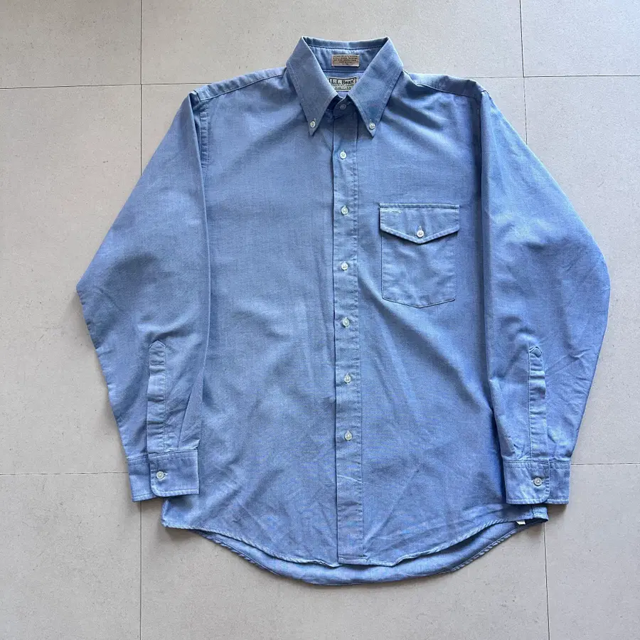 80s 엘엘빈 MADE IN USA 옥스포드 셔츠 16