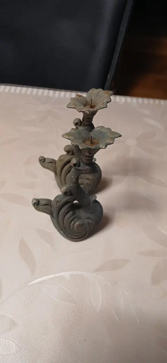 유럽 촛대겸 장식품 세트