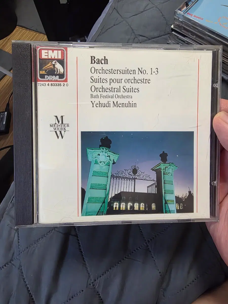 바흐 오케스트라 모음곡 1-3번 EMI CD