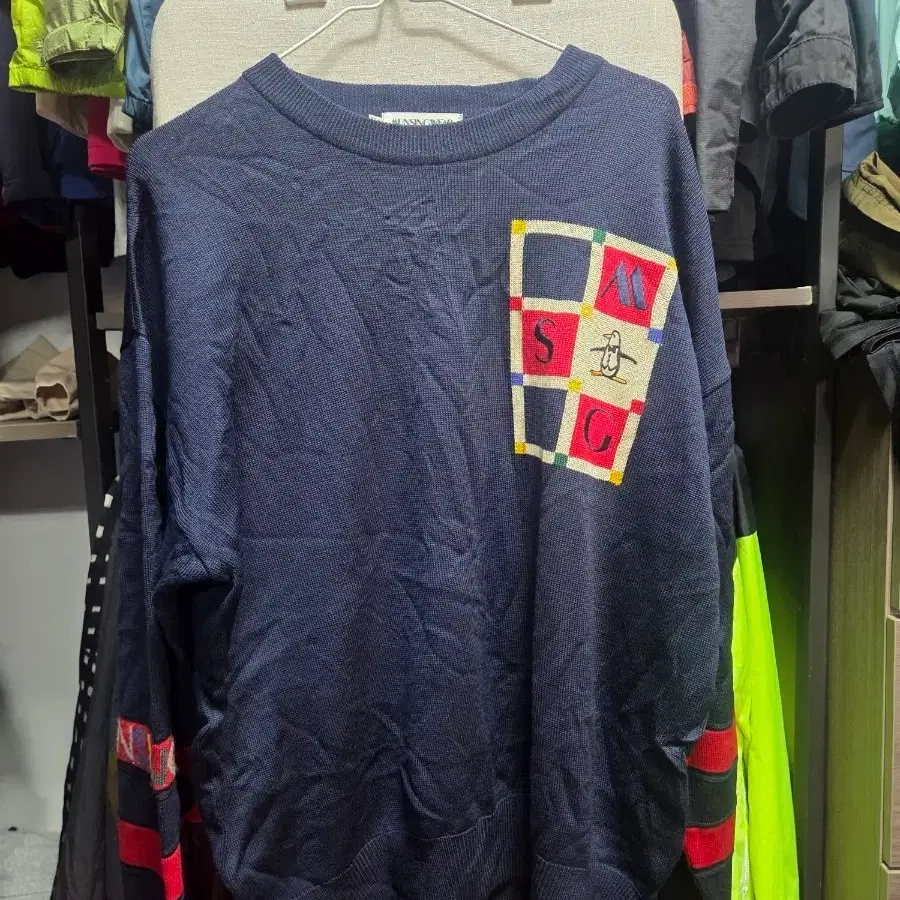 ㅇAUNSINGWEAR블루밍걸 니트 스웨터