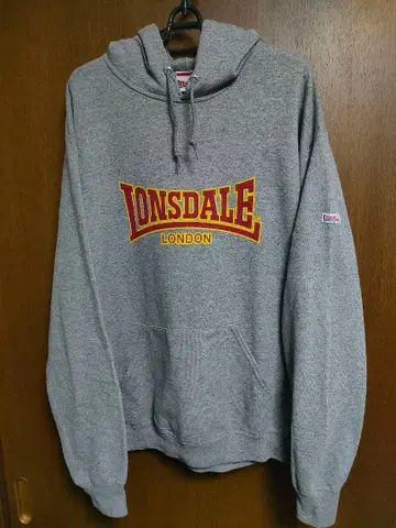 LONSDALE LONDON 후드티 L 사이즈 그레이 론즈데일