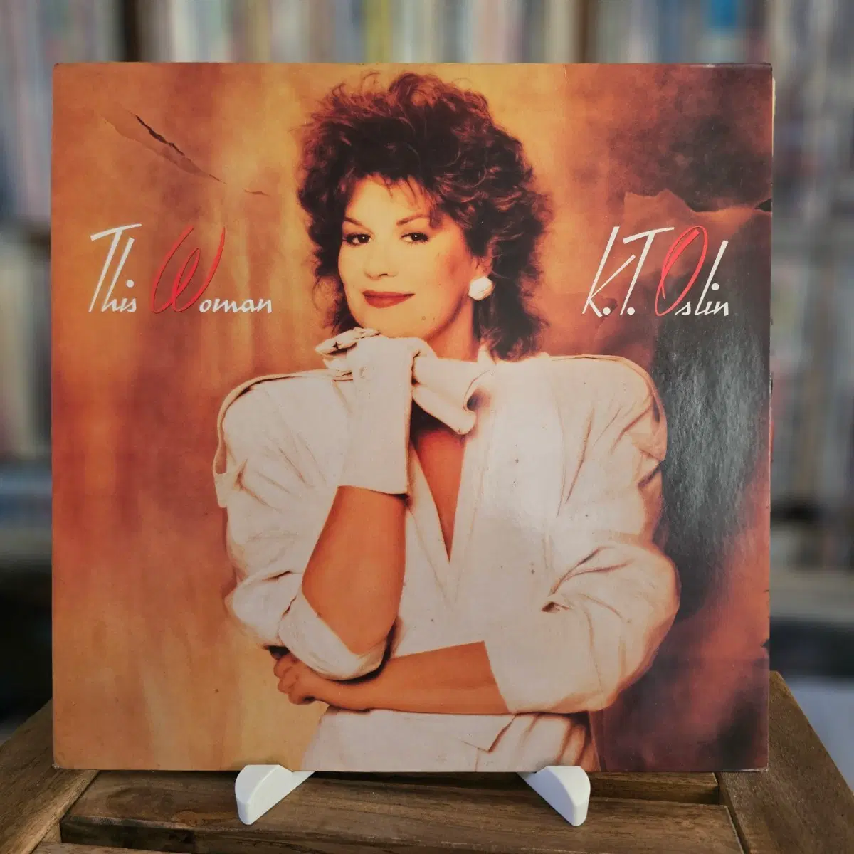 (유럽 독일반, 내슈빌 컨트리 팝 소울 블루스, 케이티 오슬린) K.T. Oslin - This Woman LP