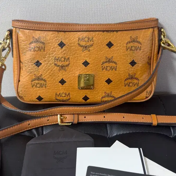 정품 Mcm 숄더백 크로스백 가방 가로23