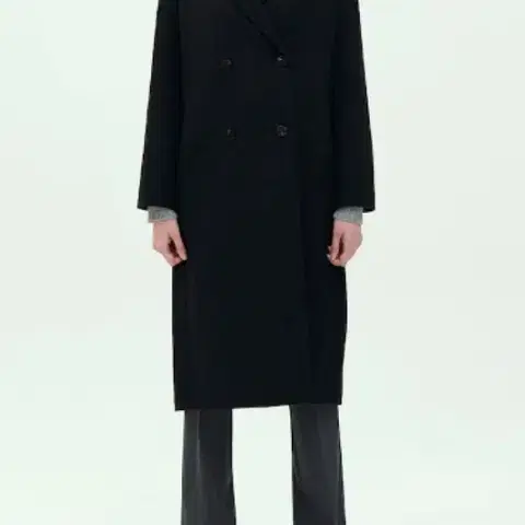 024 띠어리 캐시미어100 루즈 롱코트