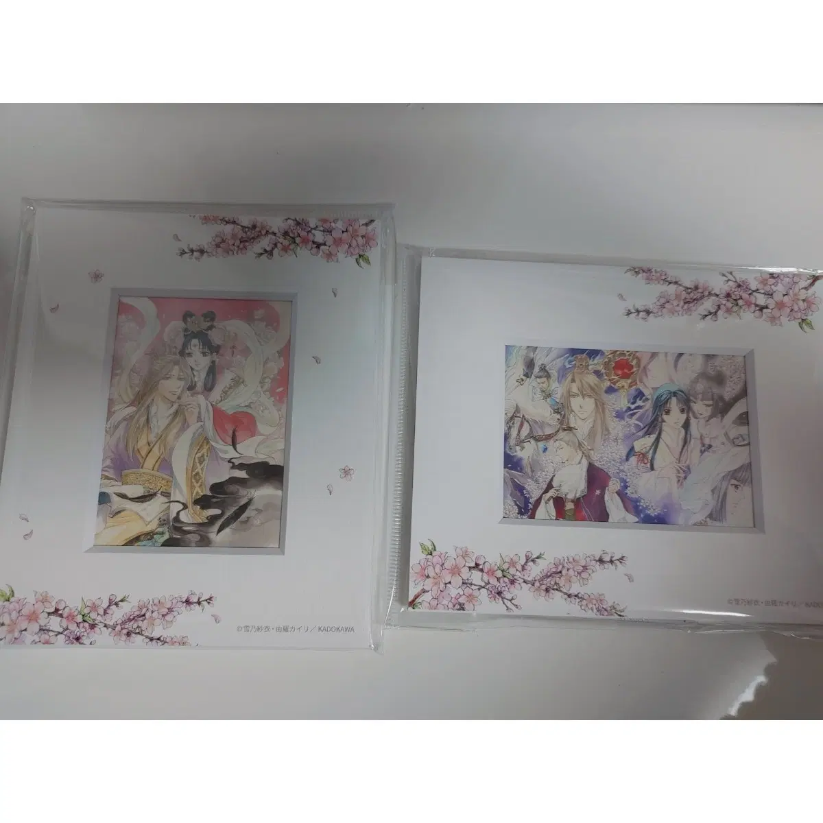 미개봉+2개세트) 채운국 이야기 복제 원화 아트카드 액자 홍수려 자류휘
