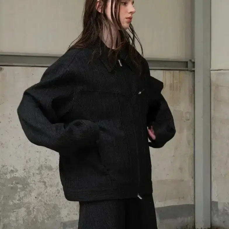 yiyae flap trucker jacket / pants 트러커 셋업팝니다!