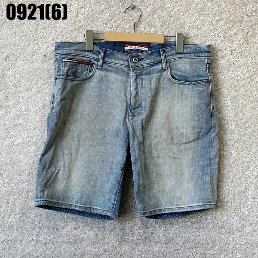 타미힐피거 청바지 반바지 청색 0921