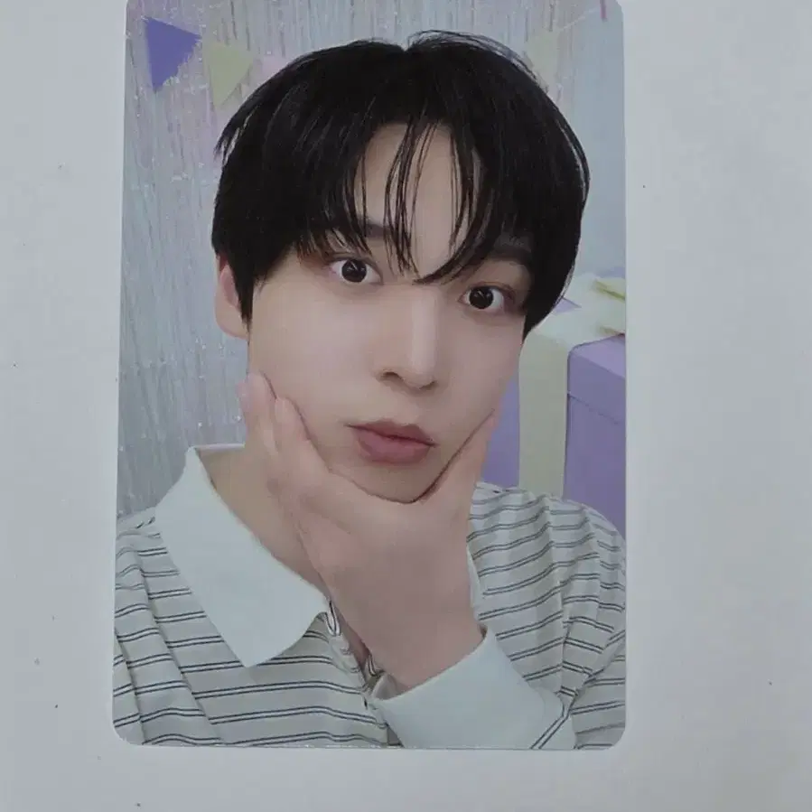 에이티즈 윤호 마이티즈 팝업 5만원 금액 특전 포카