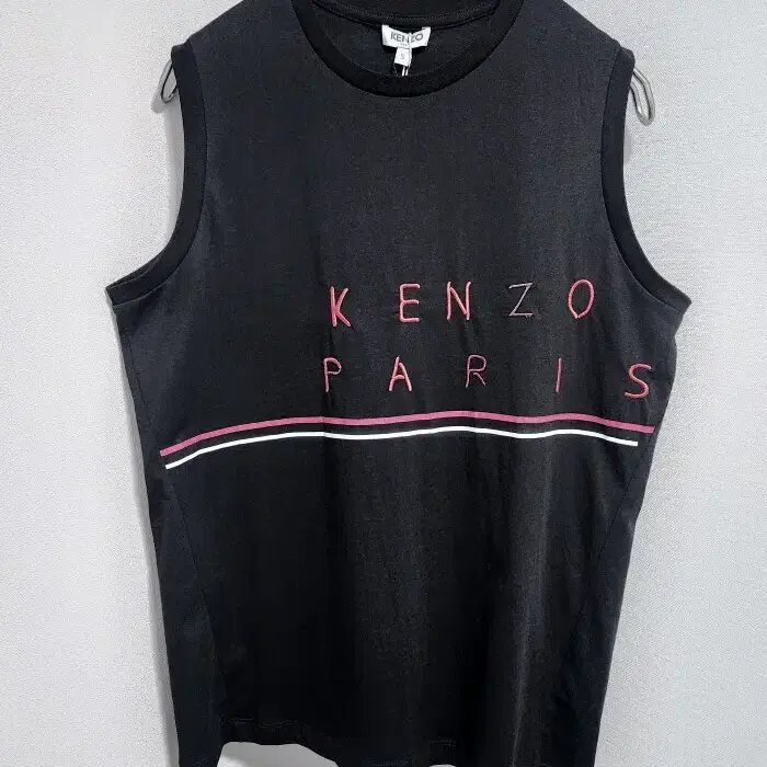 kenzo 자수 슬리브리스