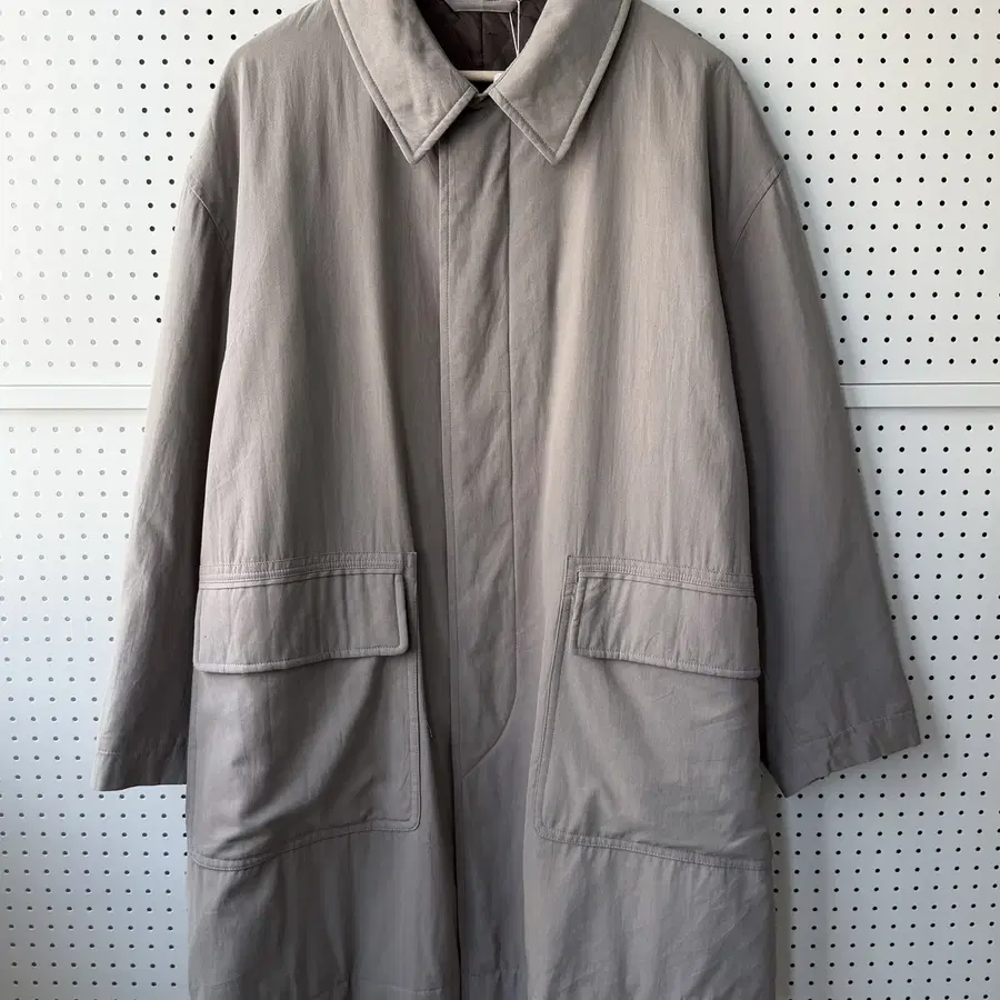 입생로랑 90s YSL 퀼티드 트렌치 코트