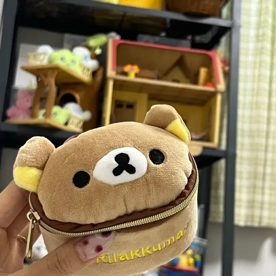 리락쿠마 키링 파우치