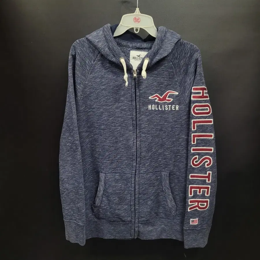 HOLLISTER 홀리스터 빈티지 빅로고 후드집업