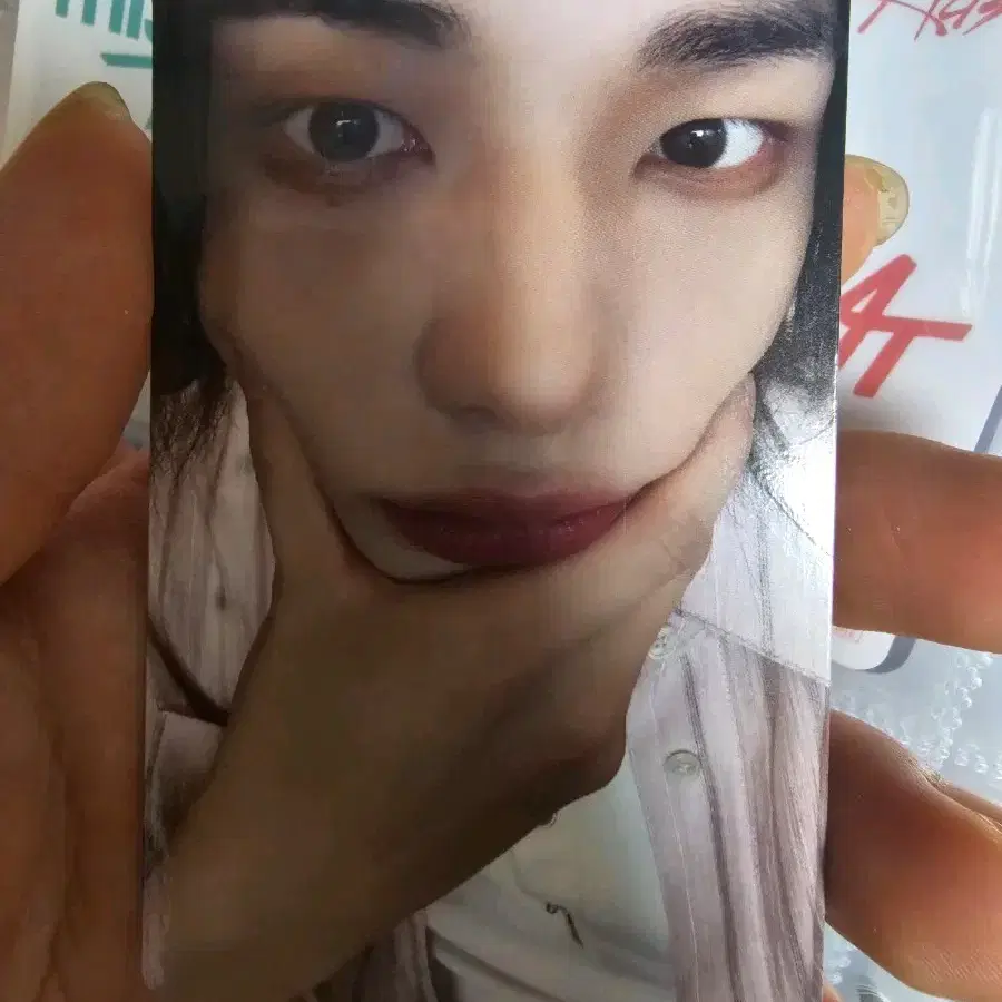 디스앤댓 애프터파티 럭드 아궁빵 포카 현진>승민 교환