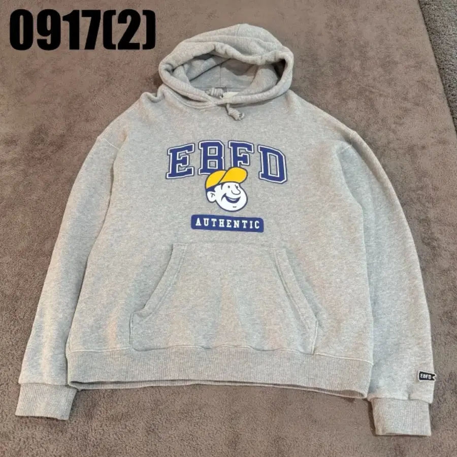 EBED 후드티 그레이