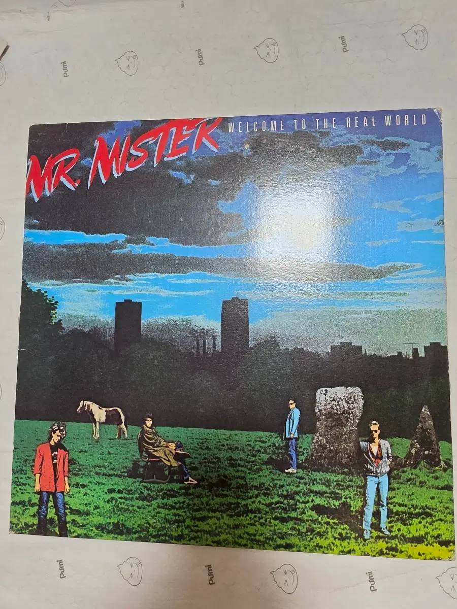 미스터 미스터 LP 웰컴 투 더 리얼 월드